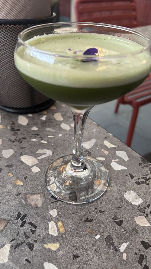 Refreshing mocktail . NOTE - Red Sparrow has moved to rose st. Submitted to HC but they don’t seem to be processing updates?  at Red Sparrow Pizza in Fitzroy