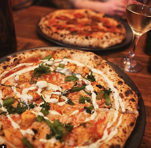 Buffalo Tofu at Red Sparrow Pizza in Collingwood