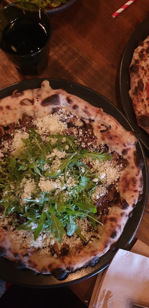 Mushroom at Red Sparrow Pizza in Collingwood