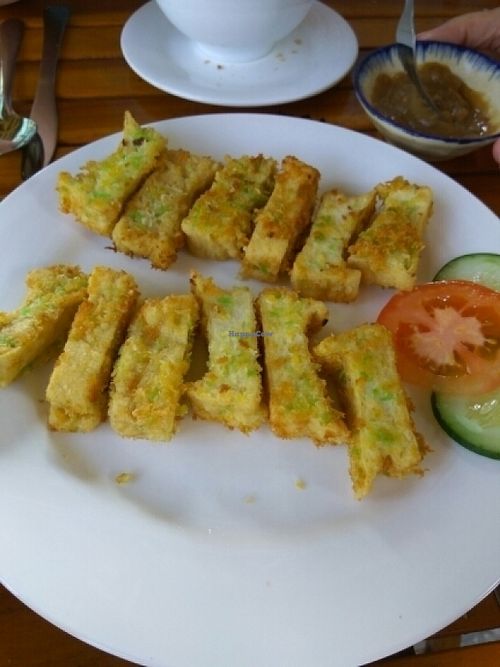 Crispy Tofu at Cay Me - Tamarind Tree in Da Nang
