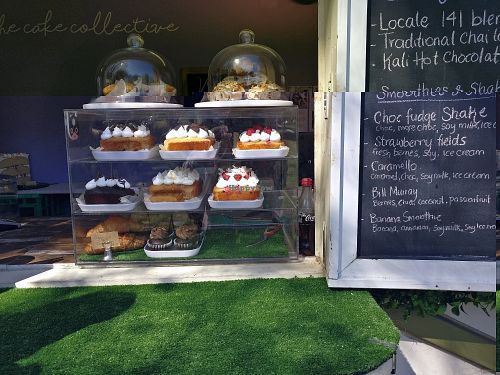 so hard to choose at The Cake Collective in Moonee Ponds