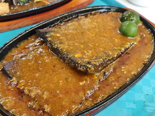 Sambal fish at Zhen Xiang Vegetarian in North Singapore