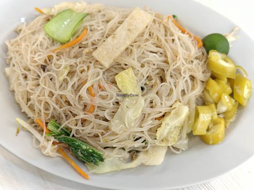 Sin chew bee hoon at Zhen Xiang Vegetarian in North Singapore