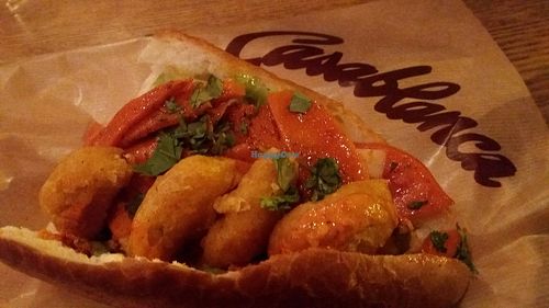 veggie sandwich at Casablanca Sandwicherie - 카사블랑카 샌드위치 in Seoul