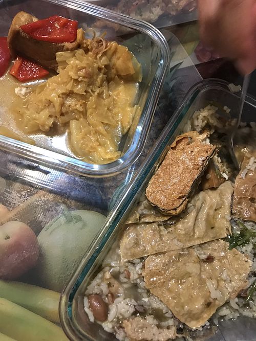 Olive peanut Porridge 👍🏽👍🏽 at Lian Yuan 莲缘素 in Central Singapore