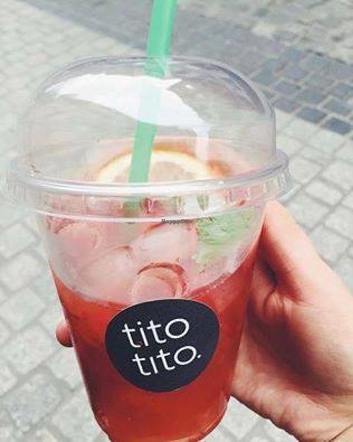 Homemade lemonade at Tito Tito in Gliwice