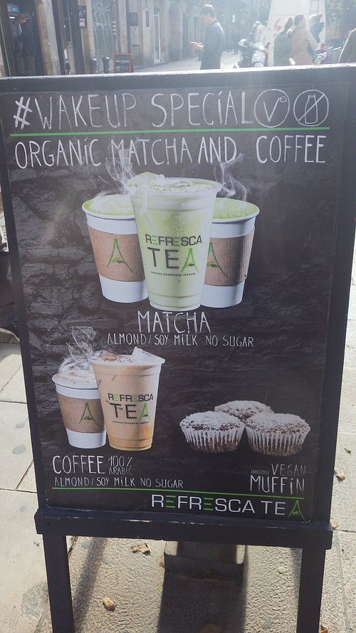 Refresca Tea at Refresa Tea - Sant Pere in Barcelona