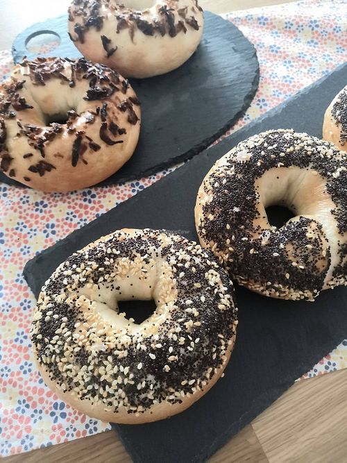 bagel at Casphalt in New Territories