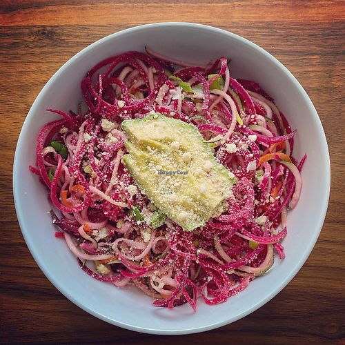 noodles at Sunset Moon Superfoods Cafe in Bryn Mawr