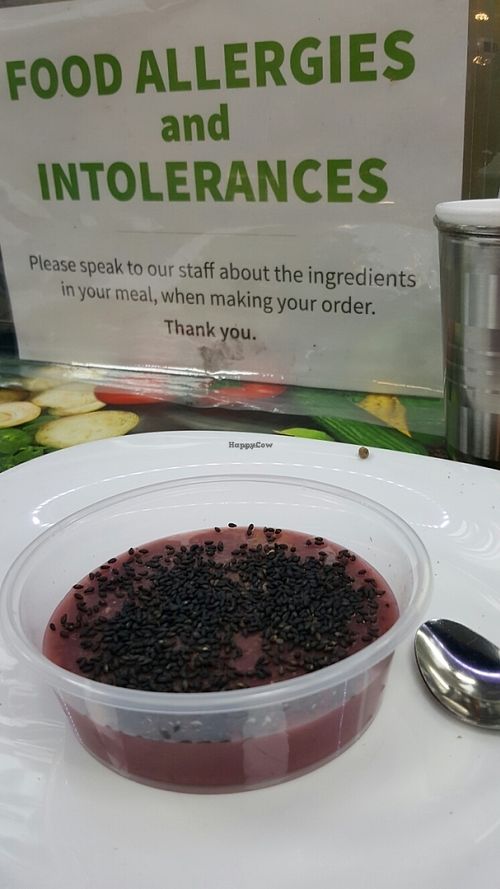 Gluten-free and vegan Florence Pudding at Vegan Yes - Nag's Head Market in North London