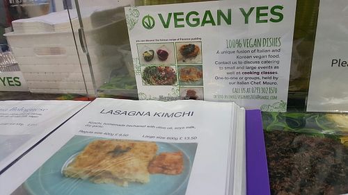 Info and menu at Vegan Yes - Nag's Head Market in North London