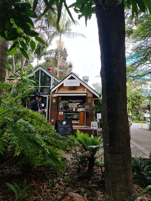 Quaint Cafe with friendly service at The Gardens Club in Brisbane