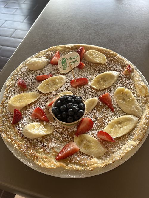   at Linda's Dutch Pancakes and Pizza in Palm Beach