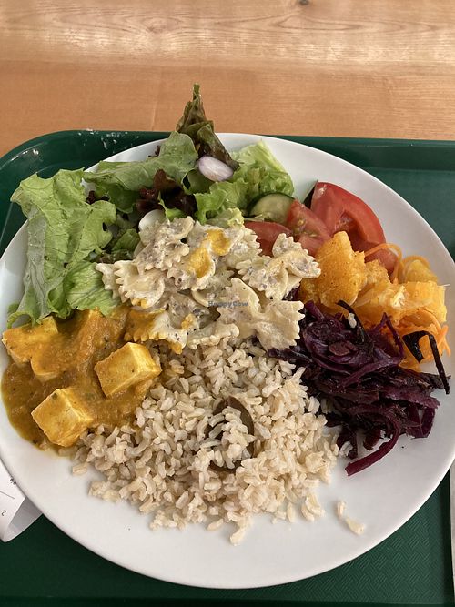 A buffet plate  at DaTerra - Bom Sucesso Markt in Porto