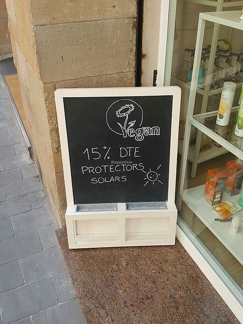 15%off on sunscreens until june 30th at Buddha Bowl in Barcelona