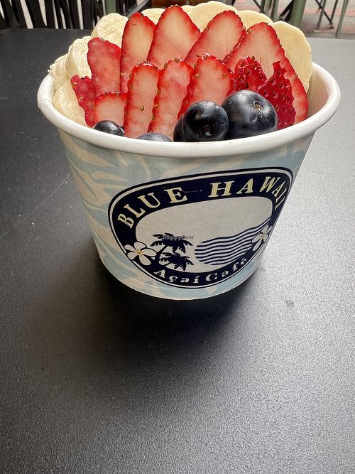   at Blue Hawaiian Acai Cafe in San Francisco