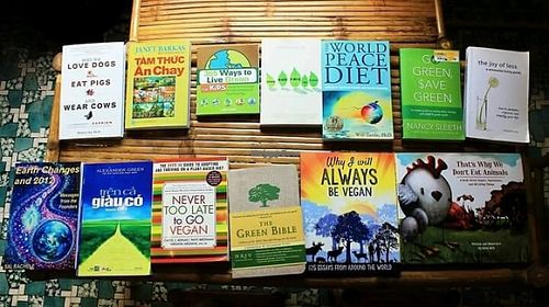 Books Books Books  at KOLO in Hoi An