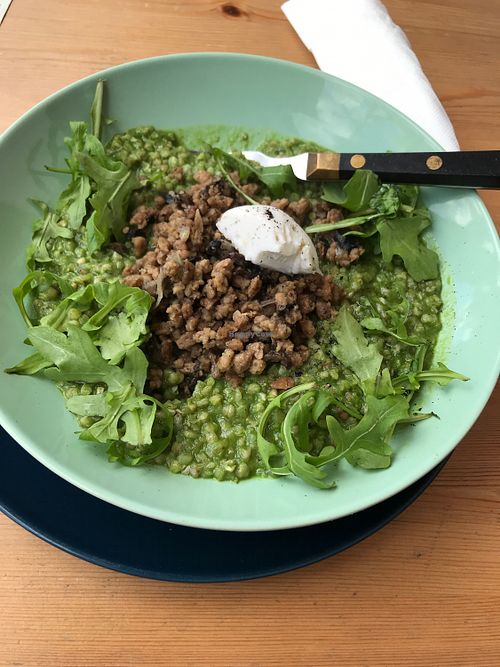 Risotto at Organic Cafe in Fuengirola