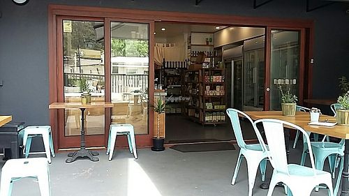 cafe from the outside  at Road to Cacao in Sunshine Coast