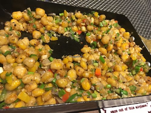 American corn pepper salt  at Fly Kouzina in Kolkata