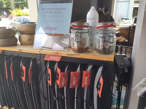 Seat warmers at Kaffabar in Brussels