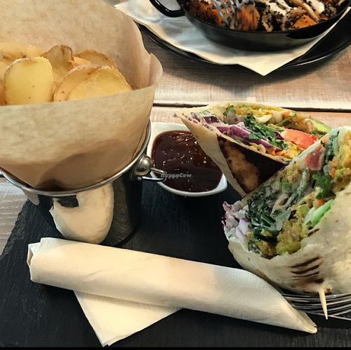 wrap at Veggiezz - Alserbachstr in Vienna