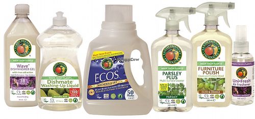 The award winning range of ecoCleaners distributed by Core Green at Core Green Organic & Fairtrade in Santa Venera