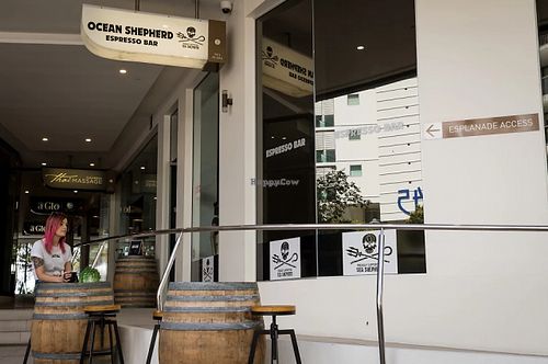Outside  at Ocean Shepherd Espresso Bar in Sunshine Coast
