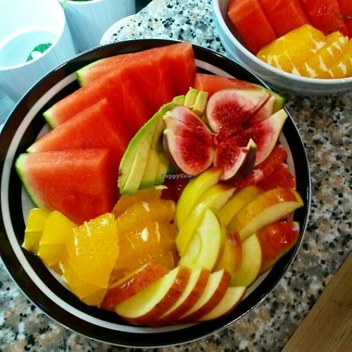 friut salads at Veggie Vibez in Ashton Under Lyne