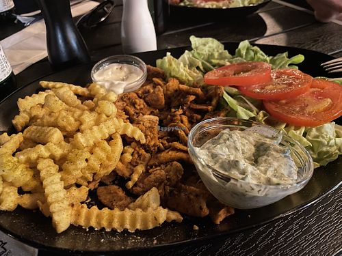 Gyros Plate  at Veganel in Nuremberg