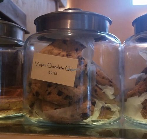 One of the many vegan bakery items  at Hideaway Bakery in Eugene