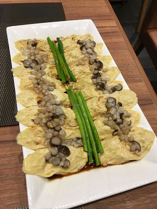 Tofu at Oriental Vegetarian 東方素 in Hong Kong Island