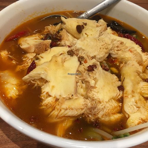 Spicy Lion's Mane Mushroom at Oriental Vegetarian 東方素 in Hong Kong Island