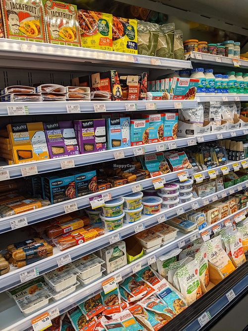 Vegan dairy and meat at Natural Grocers  in Logan
