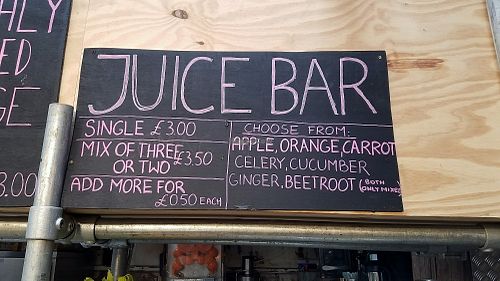 juices at Vantra Eden in West London