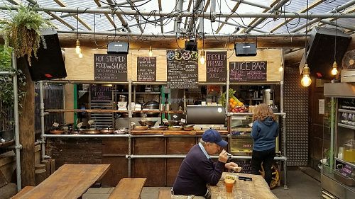 seating at Vantra Eden in West London