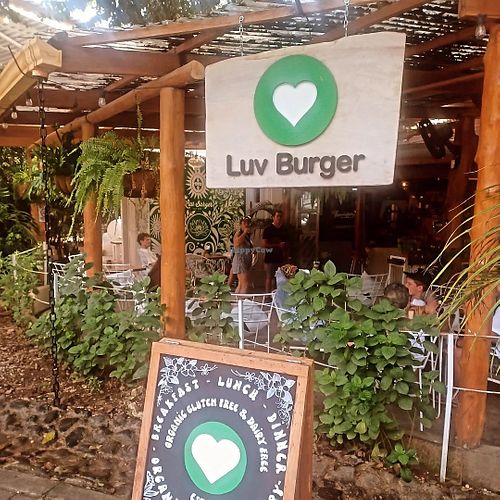 #Veganuary at Luv Burger in Nosara