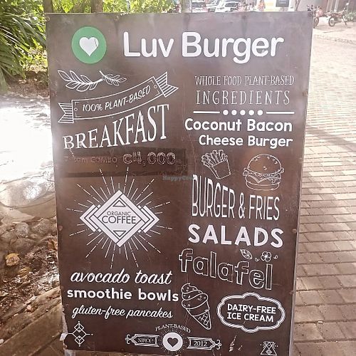#Veganuary at Luv Burger in Nosara