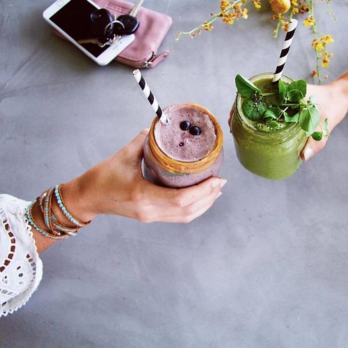 Vegan Smoothies at The Glass Onion Society in Long Jetty