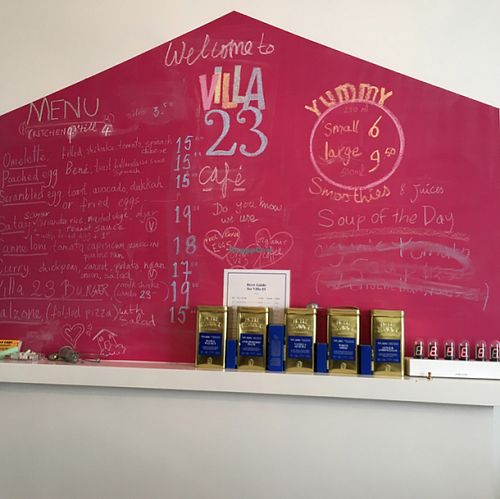 villa 23 menu at Villa 23 in Christchurch