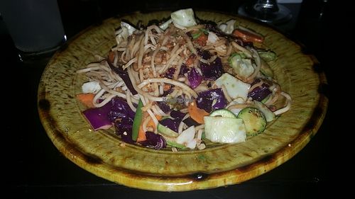 veg & noodle main  at Bo & Zin in Marrakech