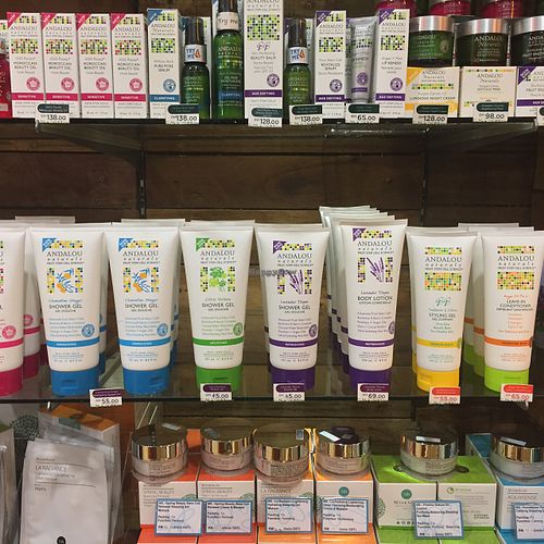 natural cosmetics at BMS Organics - Eastern Mall in Kuala Lumpur