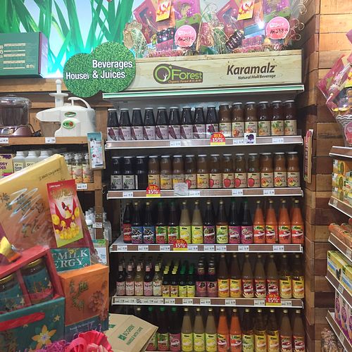 organic juices at BMS Organics - Eastern Mall in Kuala Lumpur