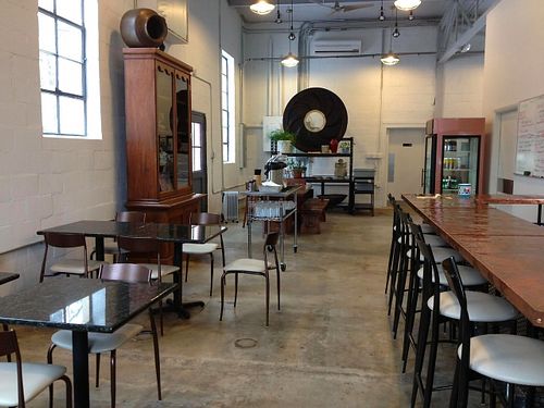 Inside at Crossroads Cafe in Sewanee