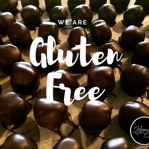 Dark Chocolate Truffles.
Vegan, organic, soy lecithin free and sweetened with dates.
 at Hooray Truffles in Gibsons