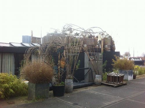 The entrance to the boat at Odessa in Amsterdam