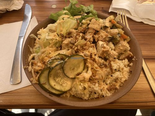 The bowl of the day  at L'Estanco du Marche in Lyon