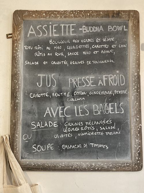 Daily menu  at L'Estanco du Marche in Lyon