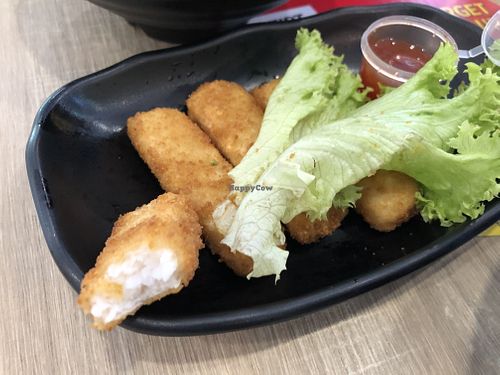 Fish fingers at Greendot - Bugis Junction  in Central Singapore