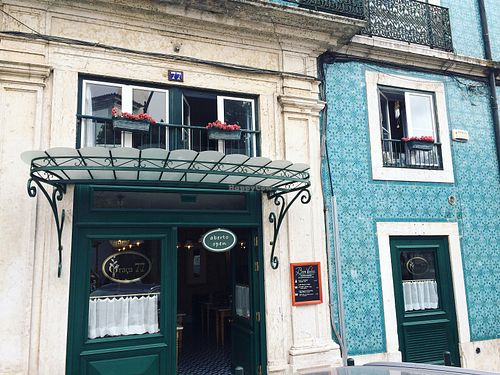 Gorgeous exterior! at Graça 77 in Lisbon